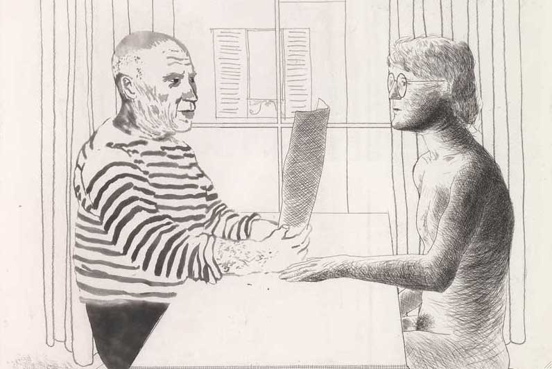 ‘Hockney: Printmaker’ at the Dulwich Picture Gallery