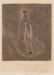 Opus Four, 'The Lyrebird' (1950), Naum Gabo. Inscribed 'For my dearly beloved daughter Nina Serafima on Her Seventeenth Birthday from her Father Gabo May 26th 1958. Courtesy Nina and Graham Williams and Alan Cristea Gallery