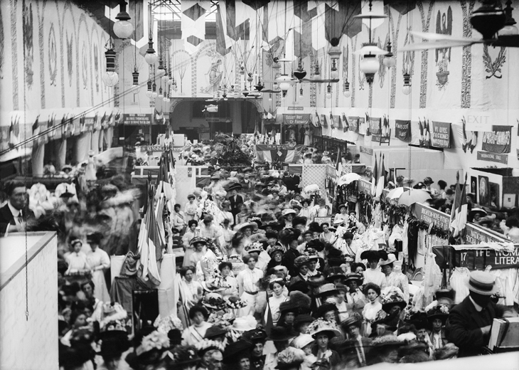 The Women's Exhibition & Sale of Colours, Prince's Skating Rink, Knightsbridge, May 1909.