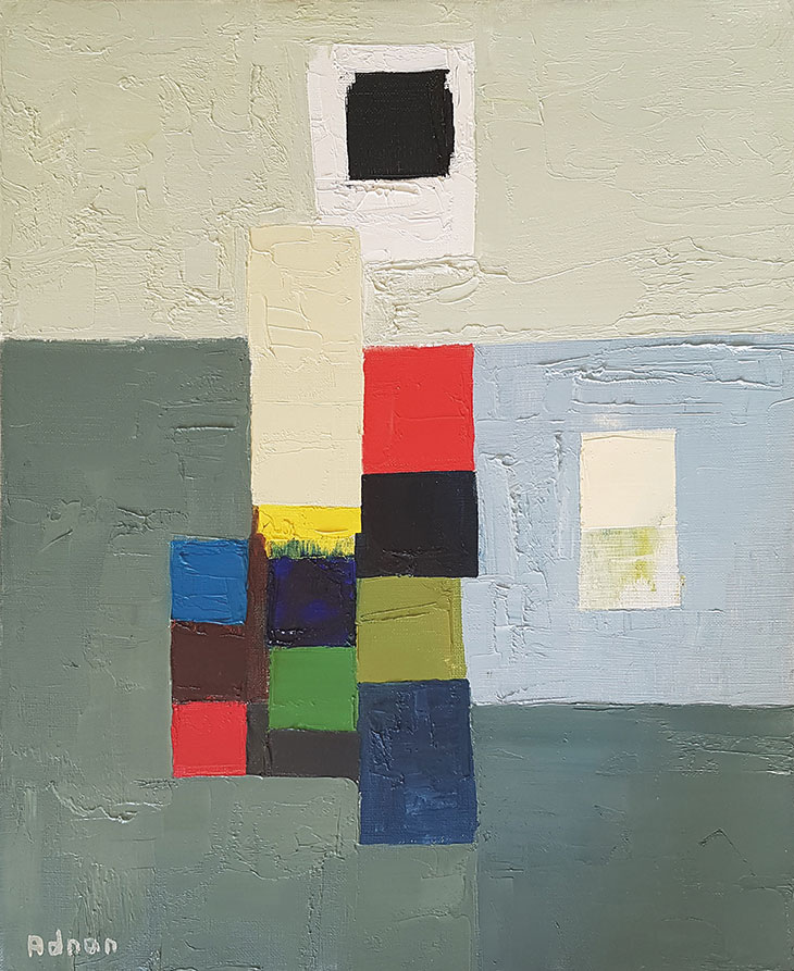 Untitled (1970s), Etel Adnan.