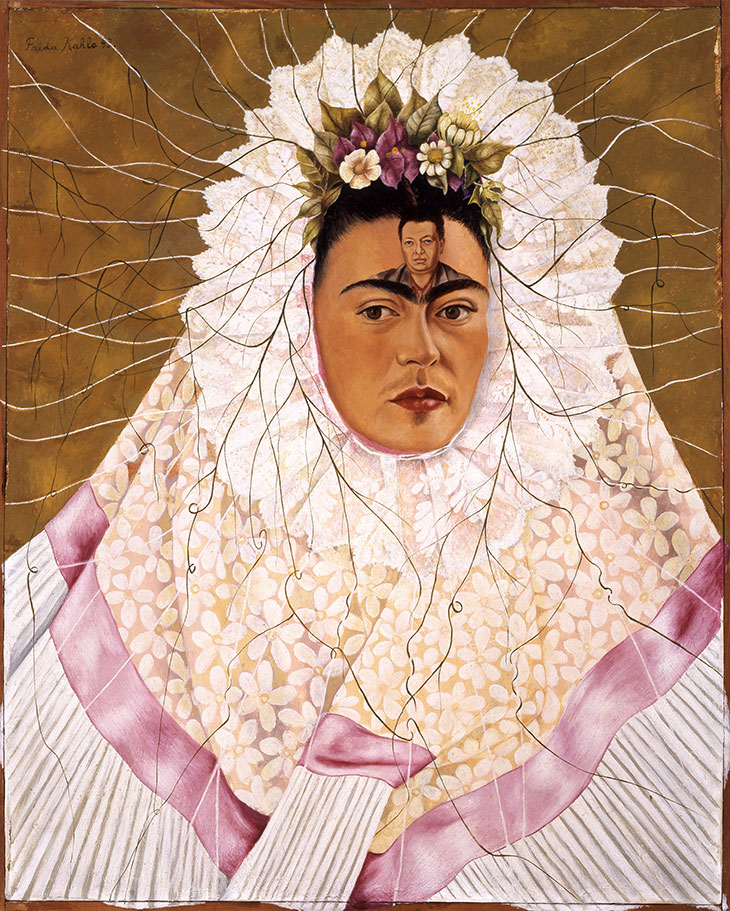 Self-Portrait as a Tehuana (1943), Frida Kahlo.