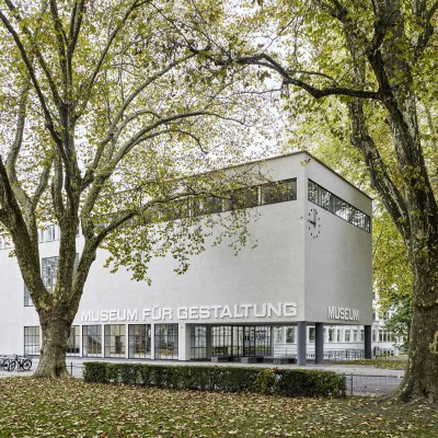 Museum für Gestaltung Zürich, main building at Ausstellungsstrasse, 2017.