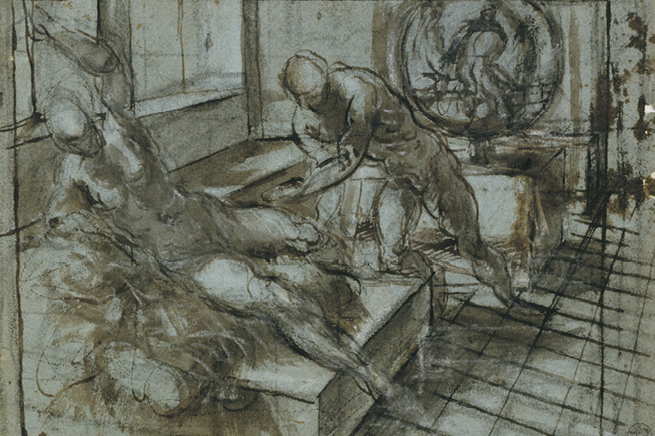 Tintoretto’s drawings fizz with energy and invention at the Morgan