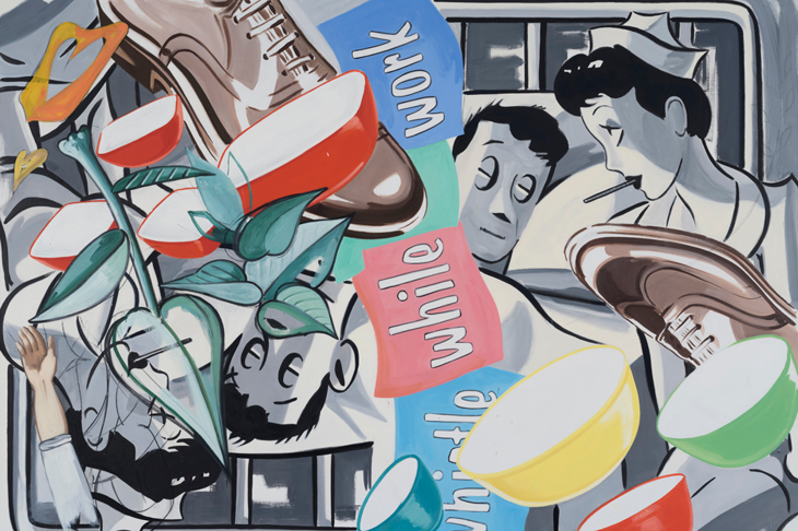 David Salle puts a new spin on history painting