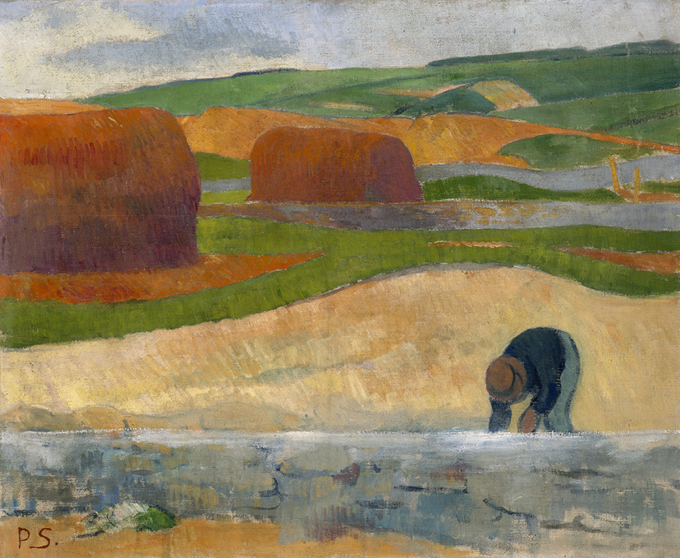 The Seaweed Gatherer (c. 1890), Paul Sérusier. Indianapolis Museum of Art, Newfields