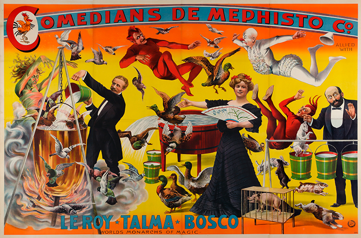 Comedians de Mephisto Co. Allied with Le Roy-Talma-Bosco (1905), Adolph Friedländer.