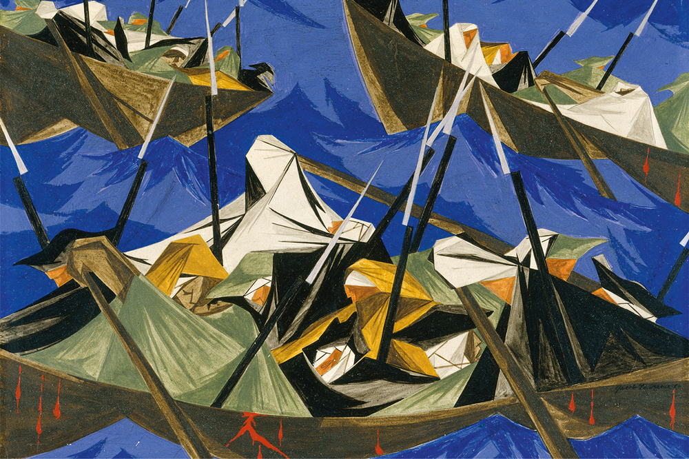 Jacob Lawrence’s radical history of the United States