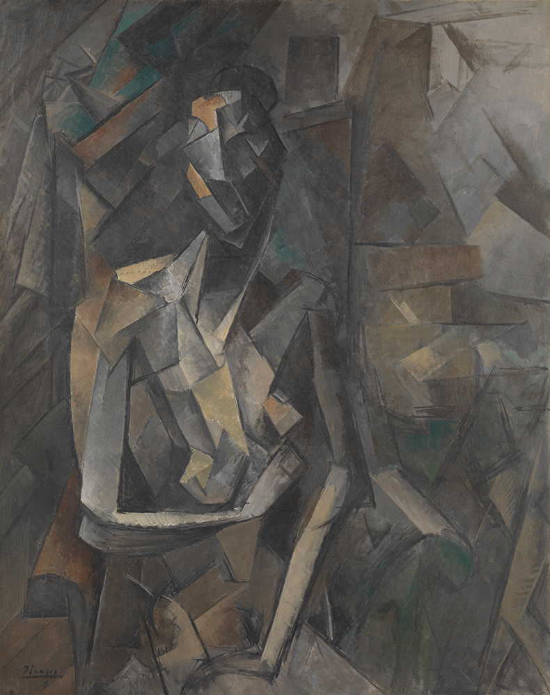 Seated Nude (1909–10), Pablo Picasso. Tate, London.