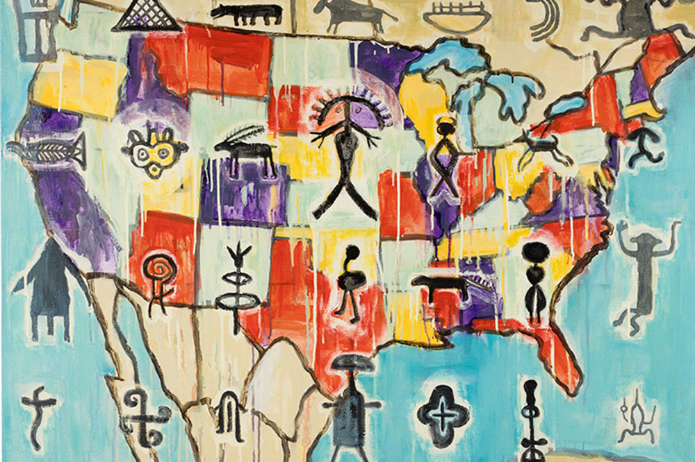 Jaune Quick-to-See Smith remakes America