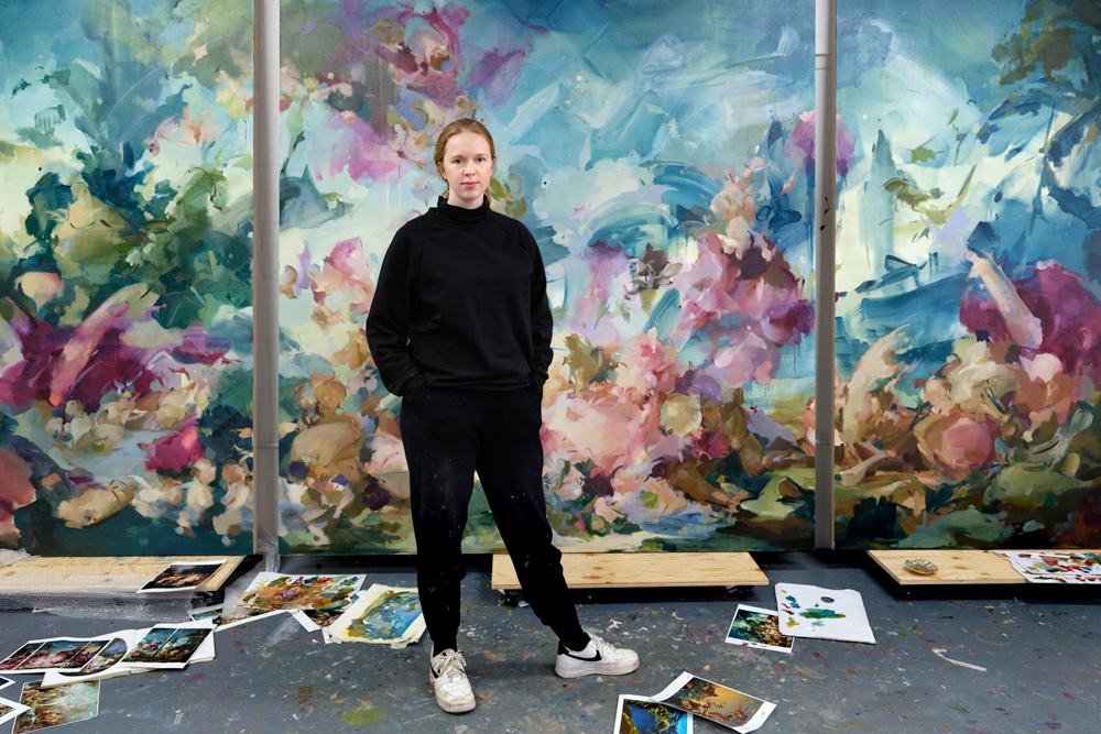 In the studio with… Flora Yukhnovich