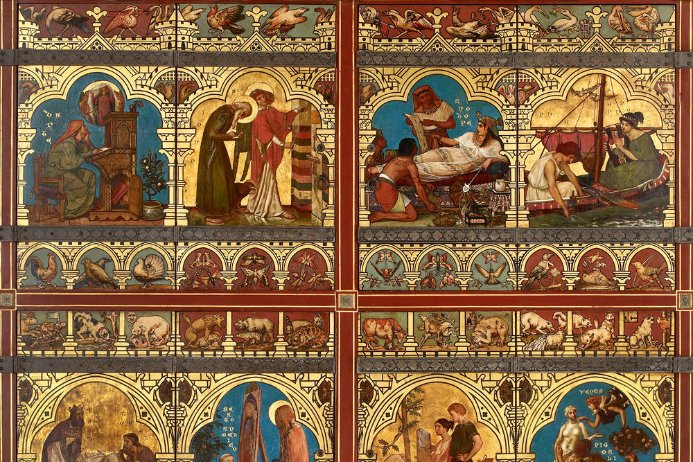 The Victorian bookcase that contains a whole cultural world