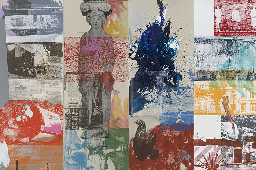 When Robert Rauschenberg went on tour