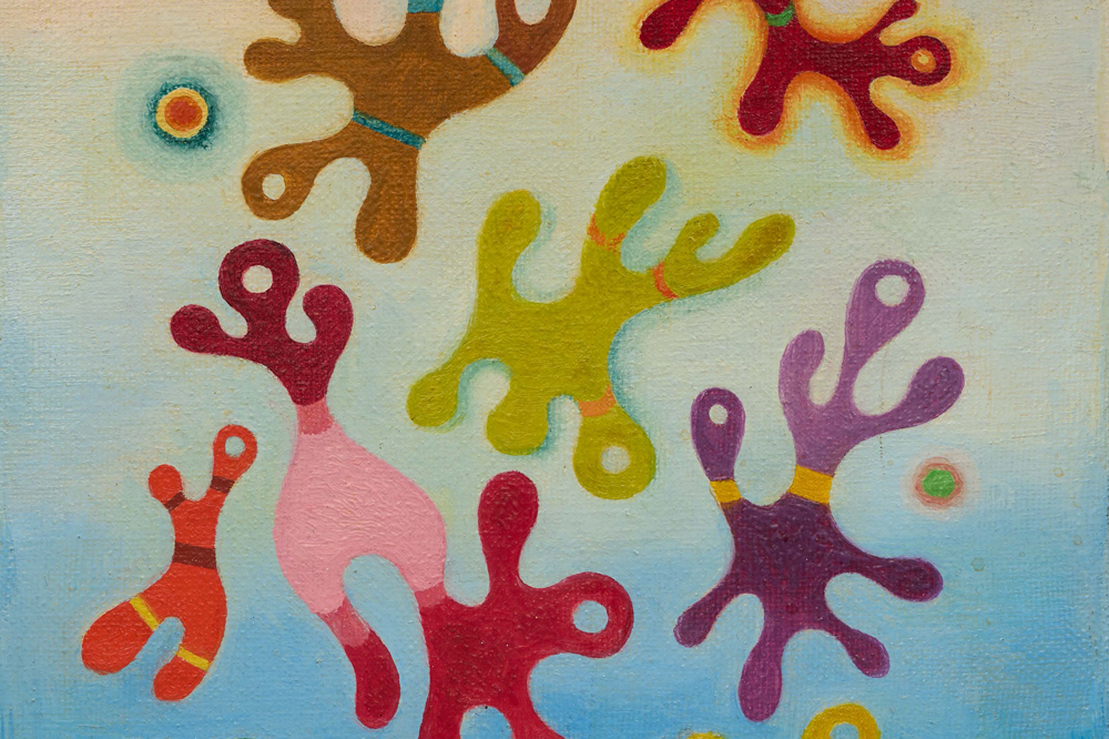 The tennis coach who’s having a ball collecting abstract art