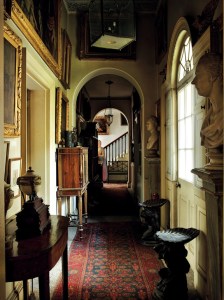 The interior of Sir Albert Richardson's Avenue House