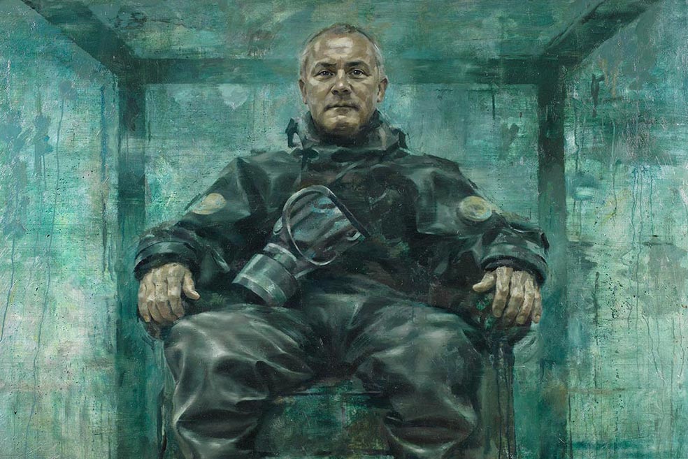 Propped Up Portraits