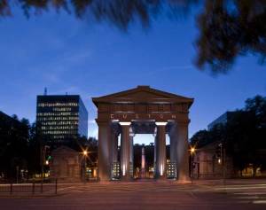 Rebuilt Arch by Night