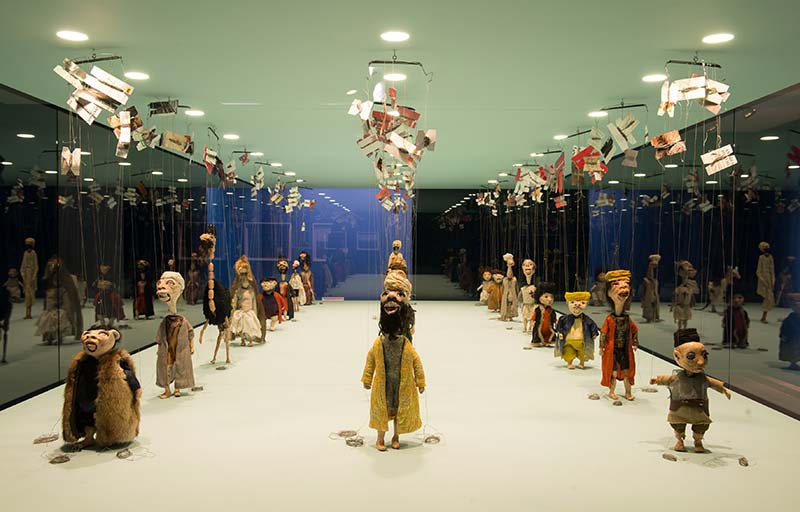 Wael Shawky, installation view at the Serpentine Gallery, 2013