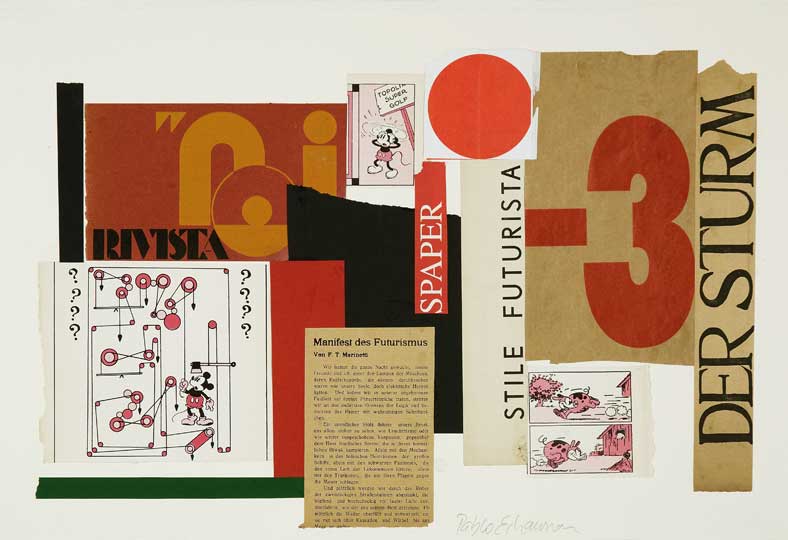 Review: Pablo Echaurren at the Estorick Collection
