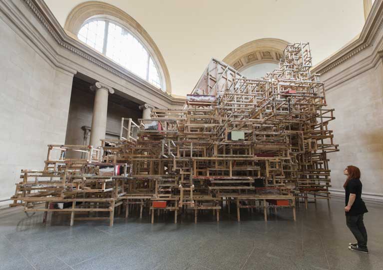 Disarmingly joyful: Phyllida Barlow’s ‘dock’ at Tate Britain