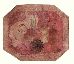 The British Guiana One-Cent Magenta (reverse)