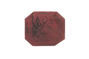 The British Guiana One-Cent Magenta.