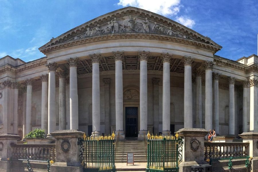 The Fitzwilliam Museum in Cambridge.