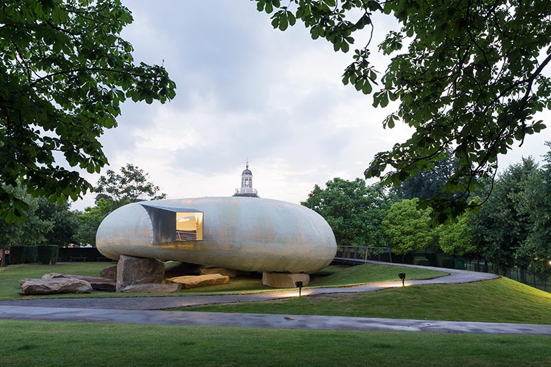 Shells, rocks and follies: the Serpentine Pavilion 2014 responds well to its location