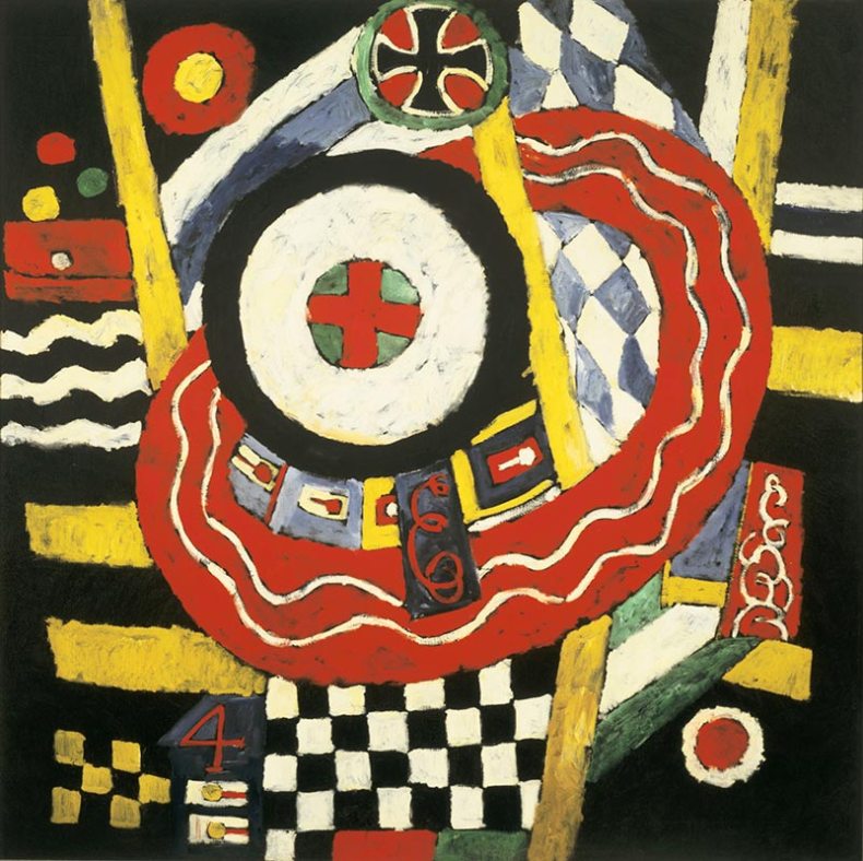 'The Iron Cross' (1915), Marsden Hartley. Mildred Lane Kemper Art Museum, Washington University in St Louis