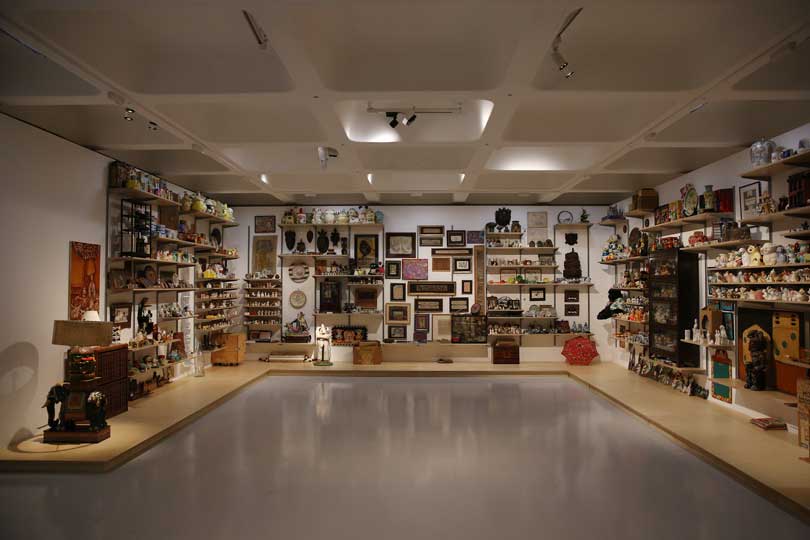 Martin Wong's collection, Danh Vo artwork, at 'Magnificent Obsessions: The Artist as Collector' (Barbican Art Gallery 12 Feb–25 May 2015)