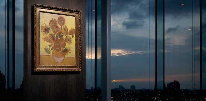 Remaking Van Gogh’s Sunflowers: the Relievo Collection