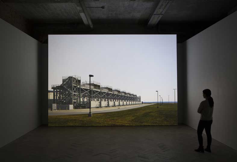 The View from Earth: John Gerrard at Thomas Dane