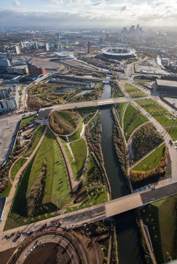 Queen Elizabeth Olympic Park, London.