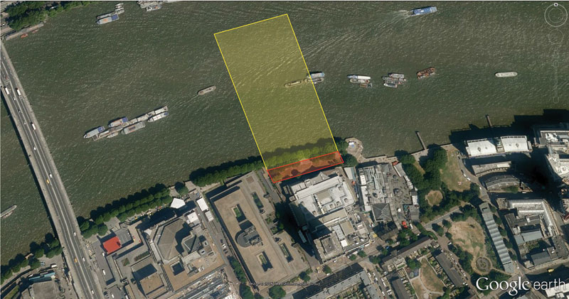 The 'A Folly for London' site.