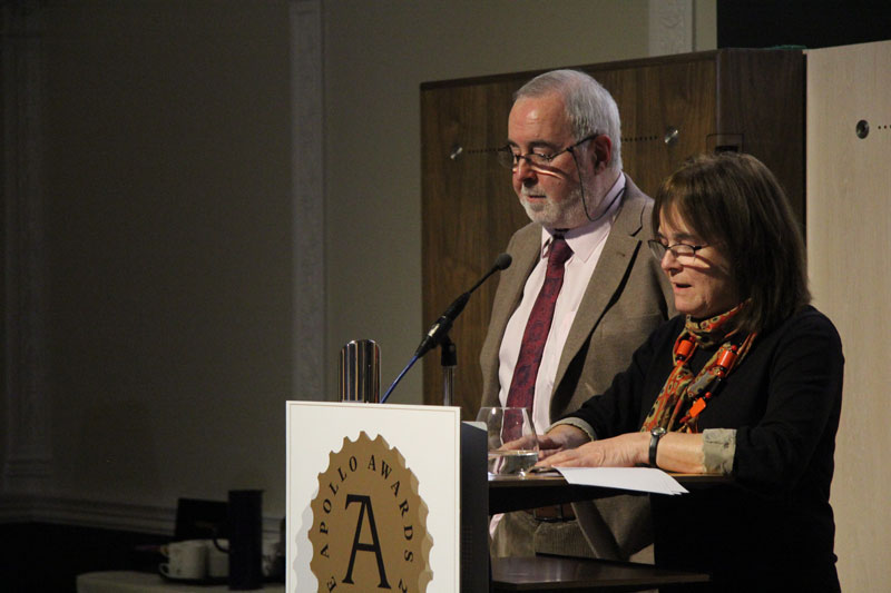 Ken Jacobson and Jenny Jacobson to collect the Apollo Book of the Year Award for 'Carrying off the Palaces: John Ruskin’s Lost Daguerreotypes'