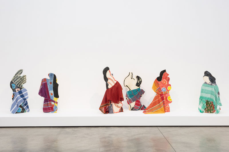 Painting and ceramics collide in Betty Woodman’s work