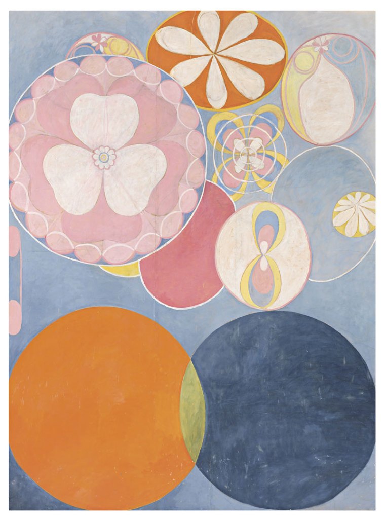 Group IV, No. 2. The Ten Largest, Childhood (1907), Hilma af Klint. Photo: Moderna Museet / Stockholm