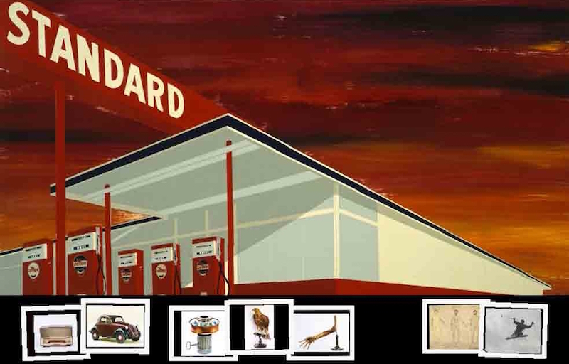 Ed Ruscha mixes it up in Turin