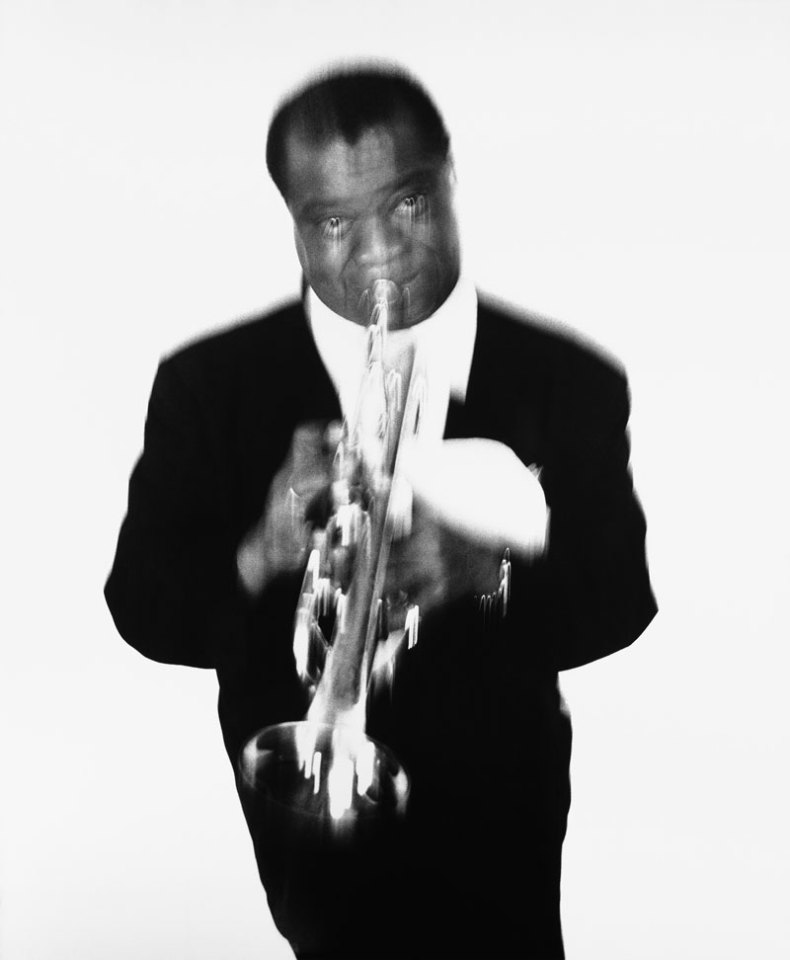 Louis Armstrong (1955), Richard Avedon.