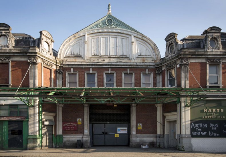 Smithfield General Market, the new site of the Museum of London.