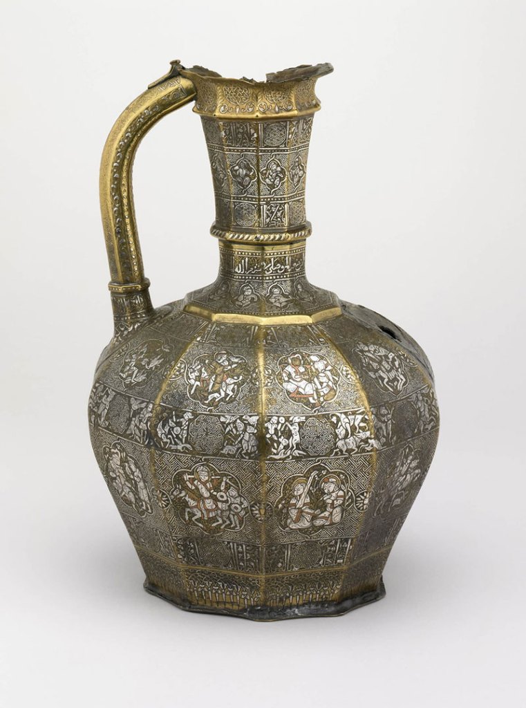 The Blacas Ewer (629 AD), Shuja‘ b. Man‘a al-Mawsili. Jazira, Mosul