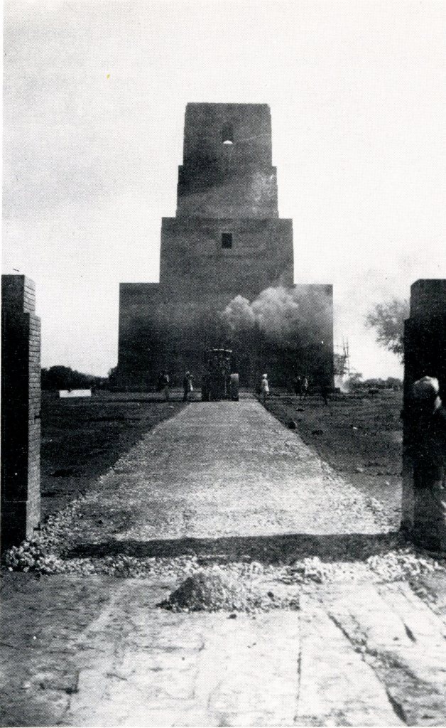 St Martin's Garrison Church from the east, photographed by Penelope Betjeman (née Chetwode) as the building neared completion in 1930.