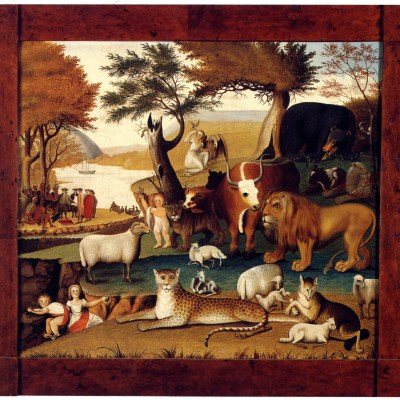 The Peaceable Kingdom with the Leopard of Serenity