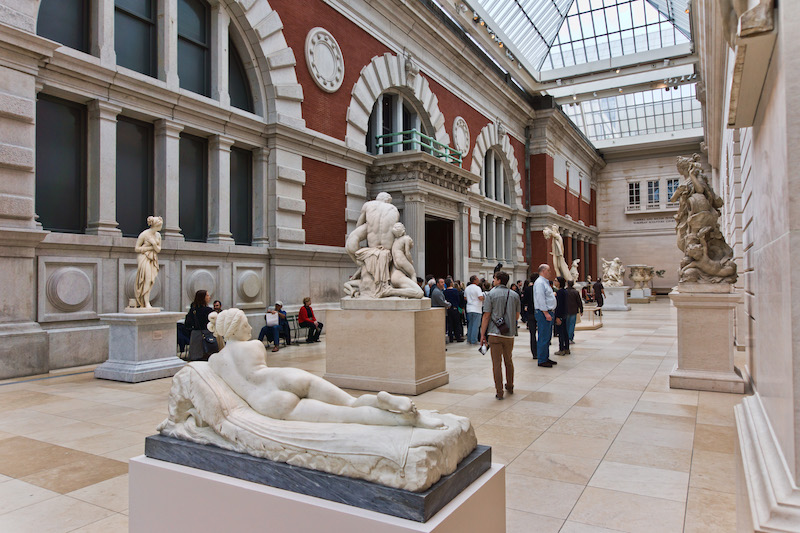 Carroll and Milton Petrie European Sculpture Court at the Metropolitan Museum of Art