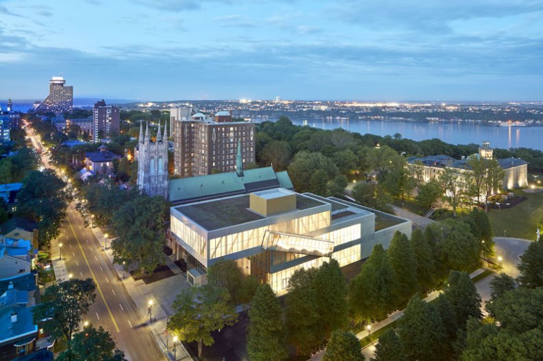 The MNBAQ's new Pierre Lassonde Pavillion opened on 24 June