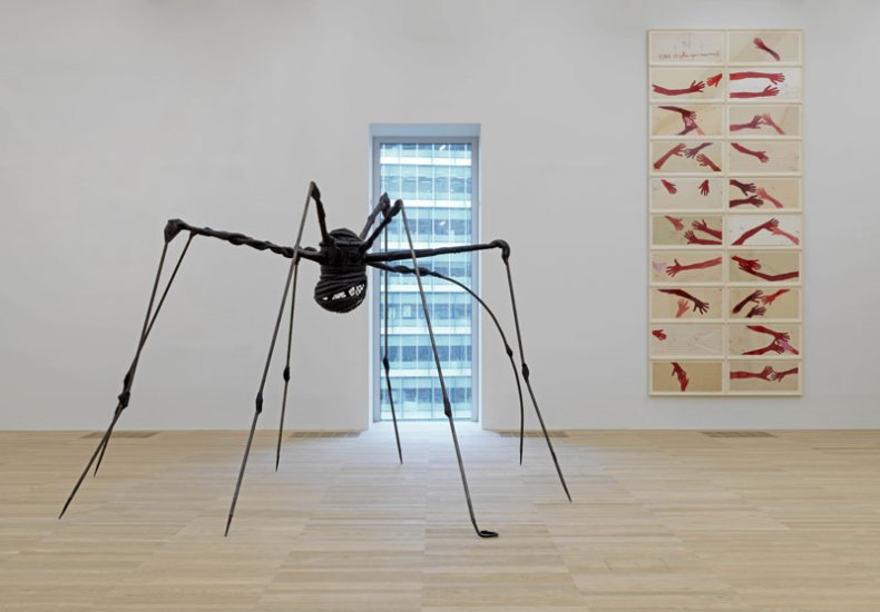 Installation view of Artist Rooms: Louise Bourgeois