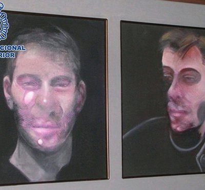 Spanish police arrested seven people in connection with the theft of five Francis Bacon paintings earlier this year