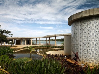 Pampulha Modern Ensemble, designed by Oscar Niemeyer, in Brazil