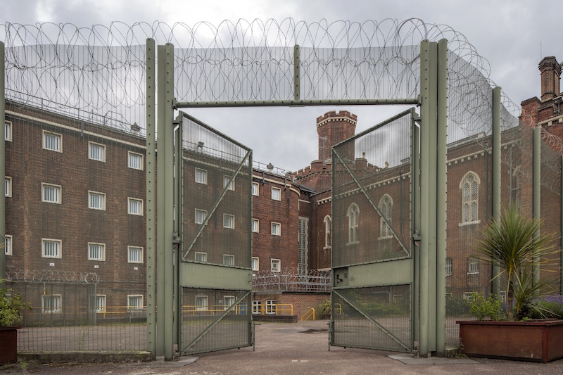 The exterior of Reading Prison