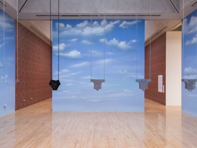 Anthea Hamilton's installation at the 'Turner Prize 2016', Tate Britain. Courtesy Joe Humphrys © Tate Photography