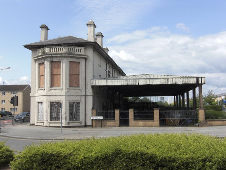 Old Bute Road Railway Station, Cardiff. Photo © David Hilling